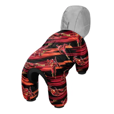Комбинезон для собак WAUDOG Clothes рисунок «Скорость Флэша»