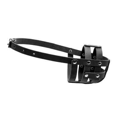 Намордник мягкий "CoLLaR" (спаниель) черный