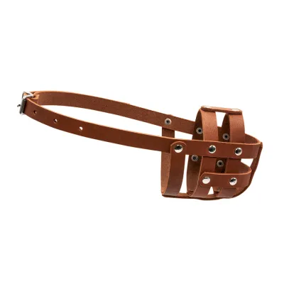 Намордник мягкий "CoLLaR" (спаниель) коричневый
