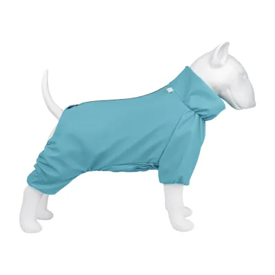 Дождевик для собак WAUDOG Clothes, водонепроницаемый, синий
