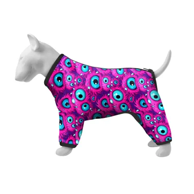 Ветровка для собак WAUDOG Clothes, рисунок "Глаз монстра"