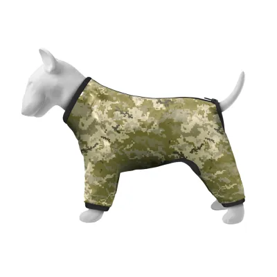 Ветровка для собак WAUDOG Clothes, рисунок "Милитари"