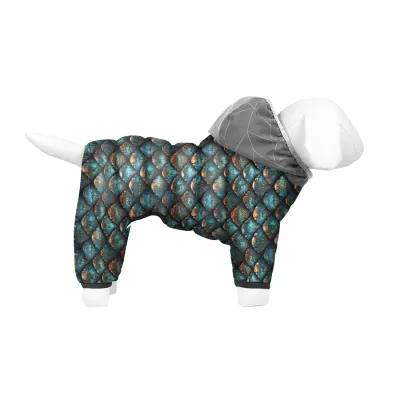 Комбинезон для собак WAUDOG Clothes рисунок "Чешуя"