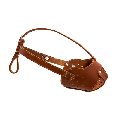 Намордник CoLLaR для стаффа, коричневый