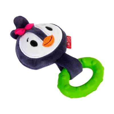 Игрушка для собак «Пингвин» GiGwi Suppa Puppa, 15 см