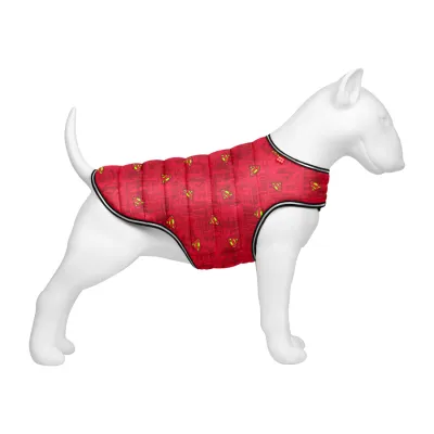 Куртка-накидка для собак WAUDOG Clothes, рисунок "Супермен красный"