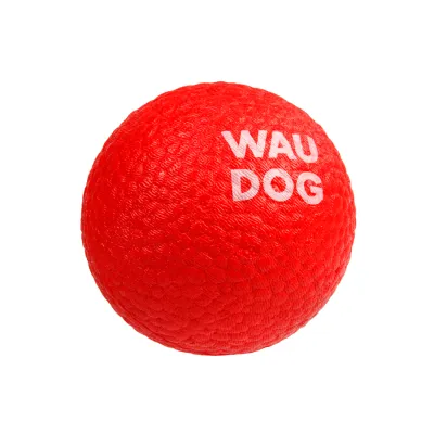 Игрушка для собак WAUDOG Fun Red Ball, 70 мм