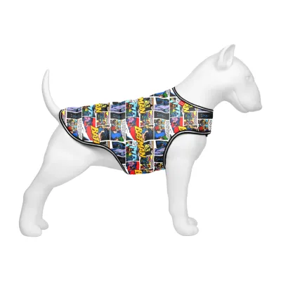 Куртка-накидка для собак WAUDOG Clothes, рисунок "Бэтмен комикс"