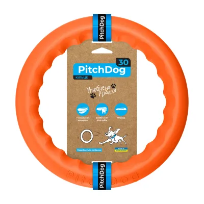 Кольцо для апортировки PitchDog30, диаметр, оранжевый