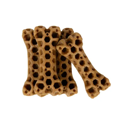 Лакомство для собак WAUDOG Treats Dental кость для чистки зубов с мятой и прополисом, 112 г