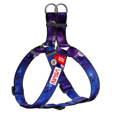 Шлея для собак WAUDOG Nylon NASA21 35 мм 70-100 см