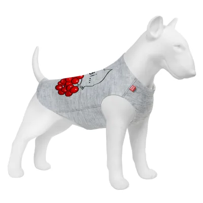 Майка для собак WAUDOG Clothes рисунок «Калина»