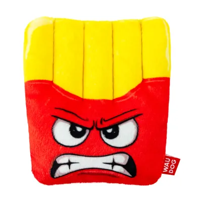 Игрушка для собак WAUDOG Fun Plush Картофель фри, плюш, Ш 12 см, Д 14,5 см