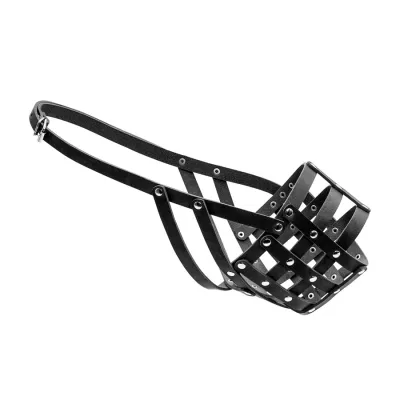 Намордник мягкий "CoLLaR" (кавказская овчарка, московская сторожевая, ньюфаундленд) черный