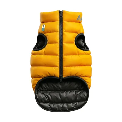 Куртка для собак AiryVest двусторонняя, A 22-25, B 36-38, C 27-30, жёлто-чёрная