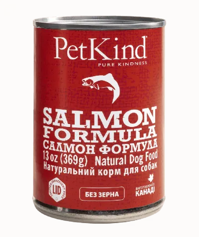 Вологий корм для собак PetKind Salmon Formula