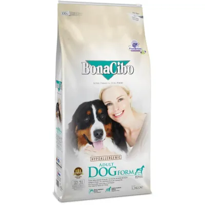 Сухой корм для собак BonaCibo Adult Dog Form Senior/Overweight Chicken