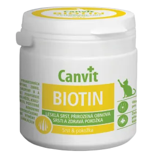 Кормовая добавка для кошек Canvit Biotin