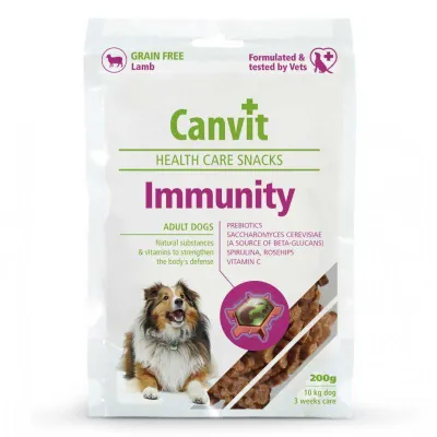 Функциональные лакомства для собак Canvit Immunity