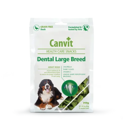 Функциональные лакомства для собак Canvit Dental LB