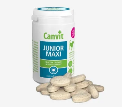 Кормовая добавка для собак Canvit Junior Maxi