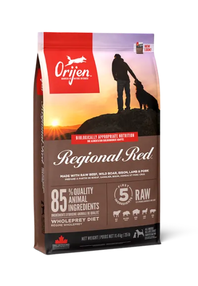 Сухой корм для собак ORIJEN Regional Red Dog