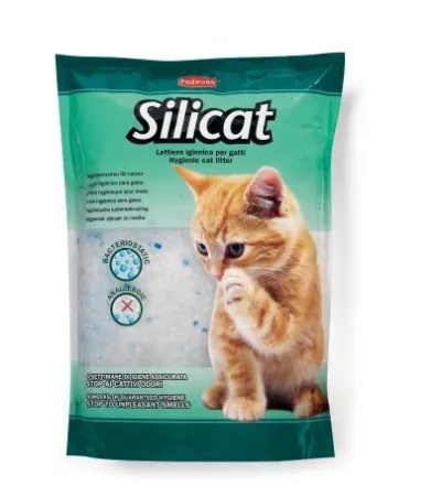Силикагелевый наполнитель для кошачьих туалетов Padovan Silicat