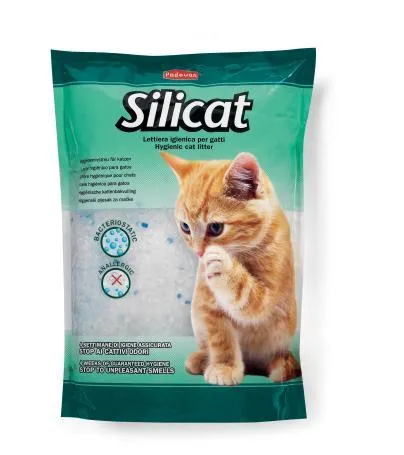 Силікагелевий наповнювач для котячих туалетів Padovan Silicat — фото 1