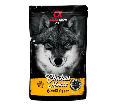 Влажный корм для собак Alpha Spirit Chicken Mousse