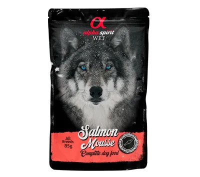 Влажный корм для собак Alpha Spirit Salmon Mousse