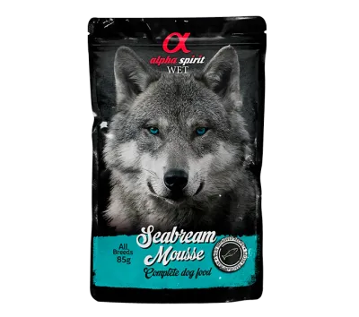 Влажный корм для собак Alpha Spirit Sea Bream Mousse
