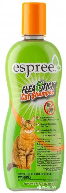 Flea & Tick Shampoo for Cats — фото 1