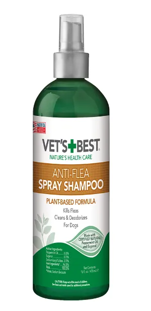 Natural Anti-Flea Spray-Shampoo