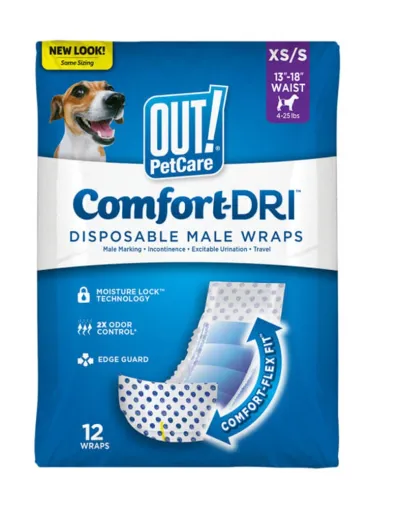 Одноразовые подгузки для кобелей Comfort-Dri