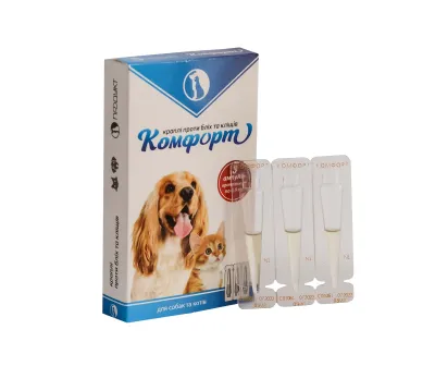Капли от блох и клещей Комфорт