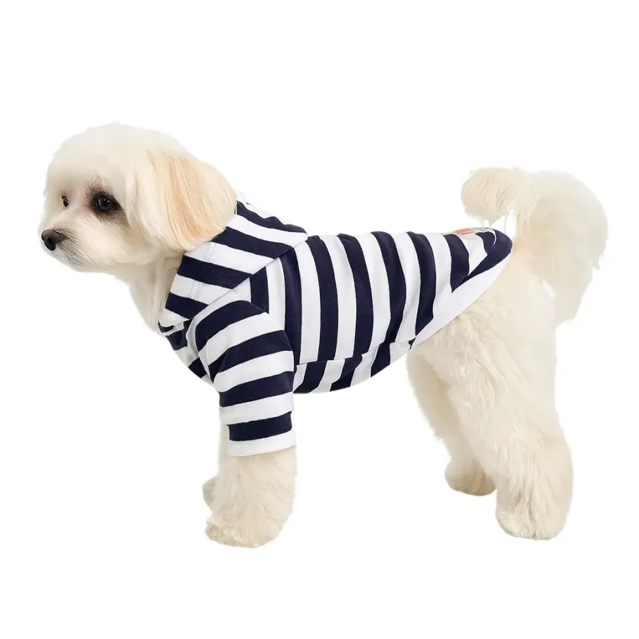 Кофта для собак DIEGO hoodie print 6 смужка — фото 1