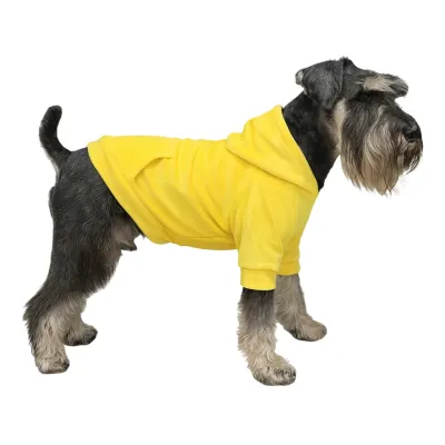 Кофта для собак DIEGO hoodie print 5 жовтий
