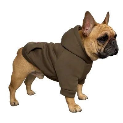 Кофта для собак DIEGO hoodie утеплённая хаки