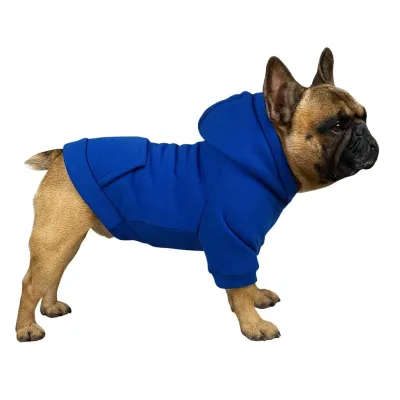 Кофта для собак DIEGO hoodie утеплённая электрик