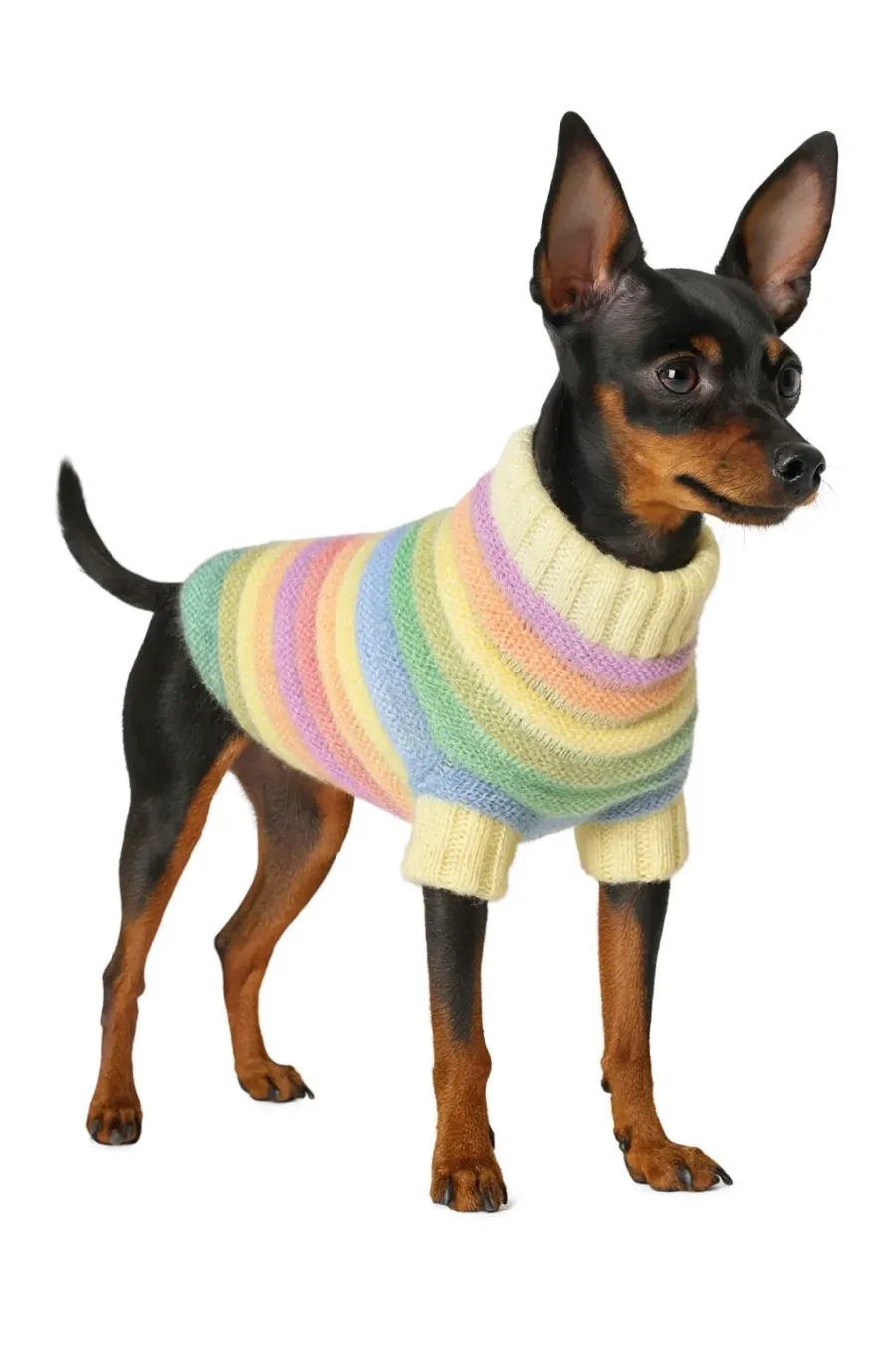 Светр для тварин DIEGO sweater світла смужка — фото 1