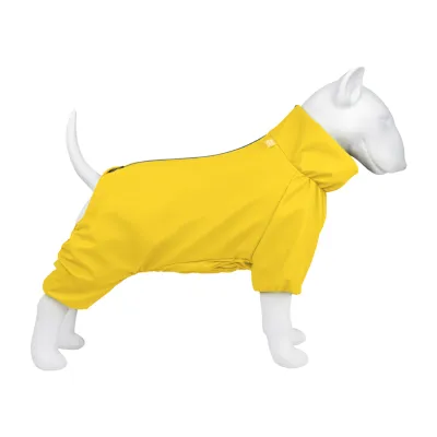 Дождевик для собак WAUDOG Clothes, водонепроницаемый, желтый