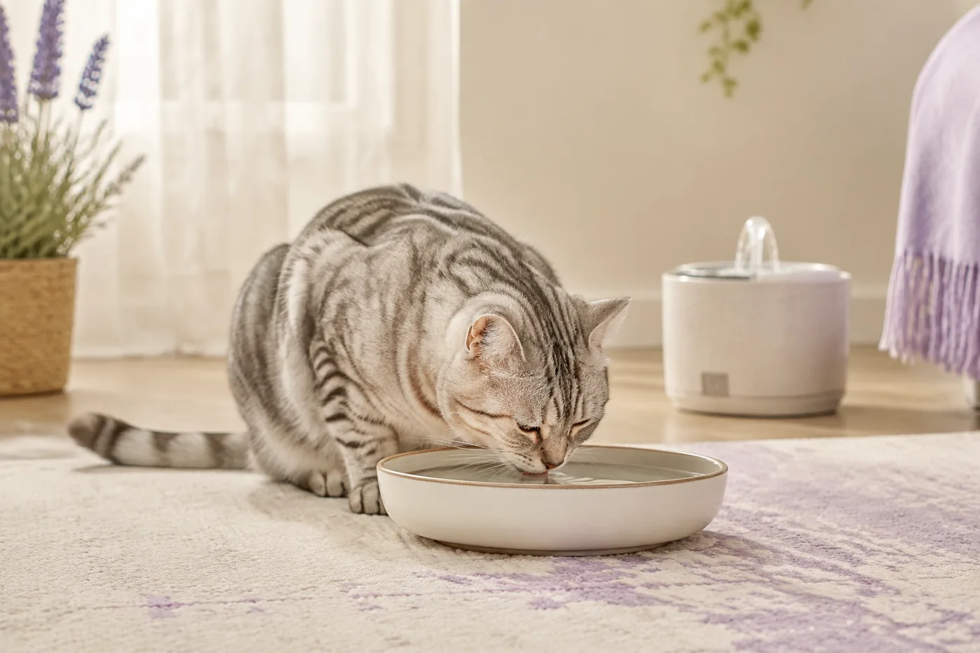 Скільки води потрібно коту
